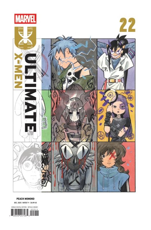 ULTIMATE X-MEN #22 CVR A PEACH MOMOKO MARVEL COMICS (3rd December 2025) ULTIMATE X-MEN #22 CVR A PEACH MOMOKO MARVEL COMICS (3rd December 2025)