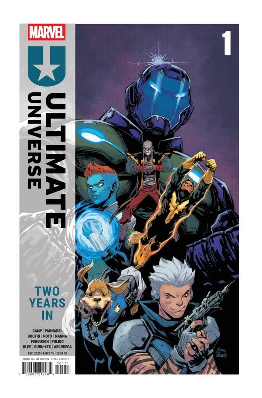 ULTIMATE UNIVERSE TWO YEARS IN #1 ONE-SHOT CVR A STEGMAN MARVEL COMICS (3rd December 2025) ULTIMATE UNIVERSE TWO YEARS IN #1 ONE-SHOT CVR A STEGMAN MARVEL COMICS (3rd December 2025)