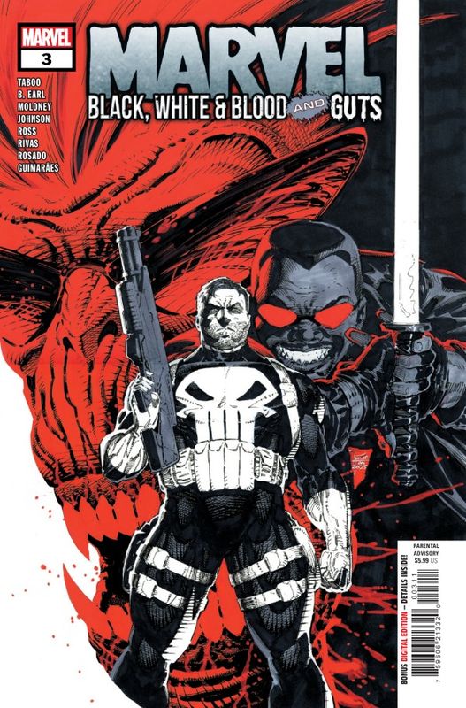 MARVEL BLACK, WHITE & BLOOD AND GUTS #3 CVR A PHILIP TAN MARVEL COMICS (3rd December 2025) MARVEL BLACK, WHITE & BLOOD AND GUTS #3 CVR A PHILIP TAN MARVEL COMICS (3rd December 2025)