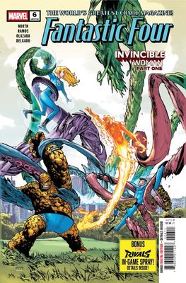 FANTASTIC FOUR #6 CVR A HUMBERTO RAMOS MARVEL COMICS (3rd December 2025)