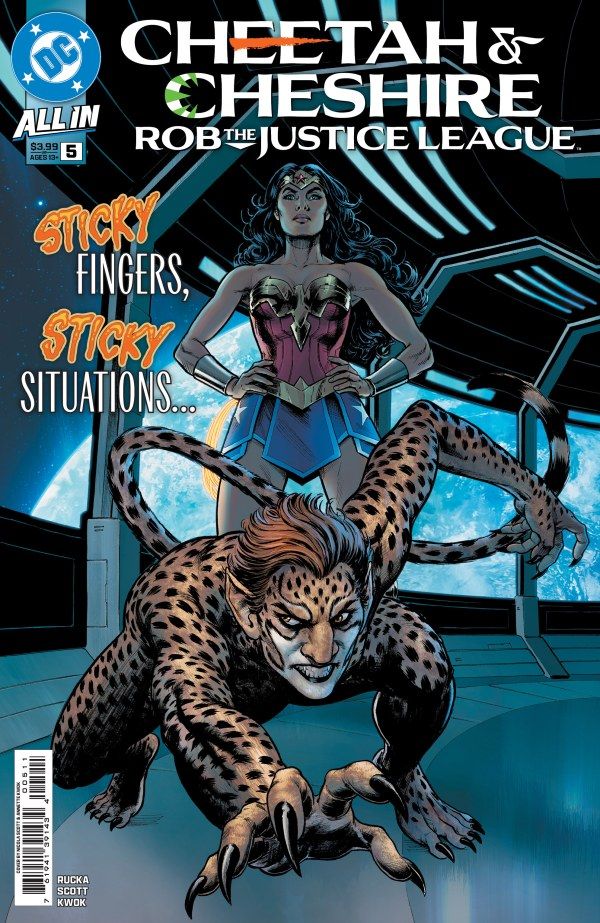 CHEETAH CHESHIRE ROB JUSTICE LEAGUE #5 (OF 6) CVR A SCOTT DC COMICS (3rd December 2025) CHEETAH CHESHIRE ROB JUSTICE LEAGUE #5 (OF 6) CVR A SCOTT DC COMICS (3rd December 2025)