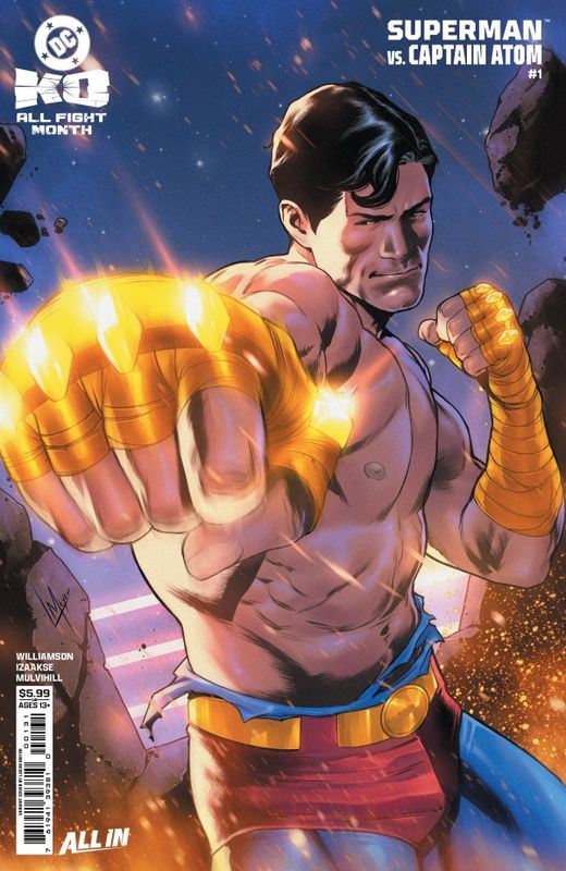 DC KO SUPERMAN VS [REDACTED] #1 OS CVR C LUCAS MEYER CSV DC COMICS (3rd December 2025)
