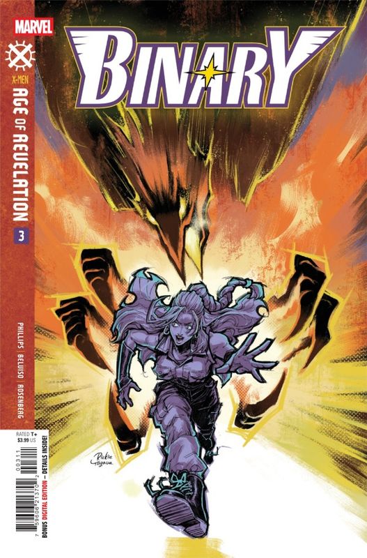 BINARY #3 CVR A RICKIE YAGAWA AOR MARVEL COMICS (3rd December 2025) BINARY #3 CVR A RICKIE YAGAWA AOR MARVEL COMICS (3rd December 2025)