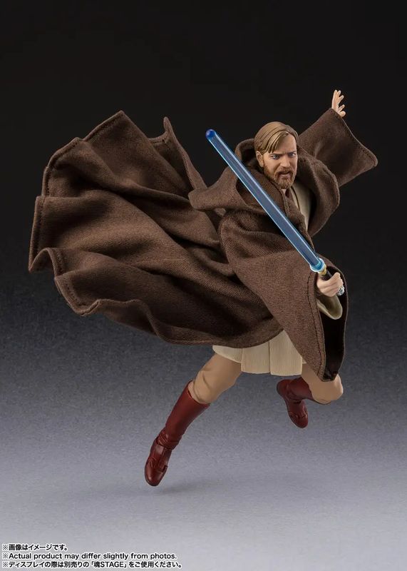 Bandai S.H Figuarts Star Wars Revenge of the Sith Obi Wan Kenobi Classic Ver Bandai S.H Figuarts Star Wars Revenge of the Sith Obi Wan Kenobi Classic Ver