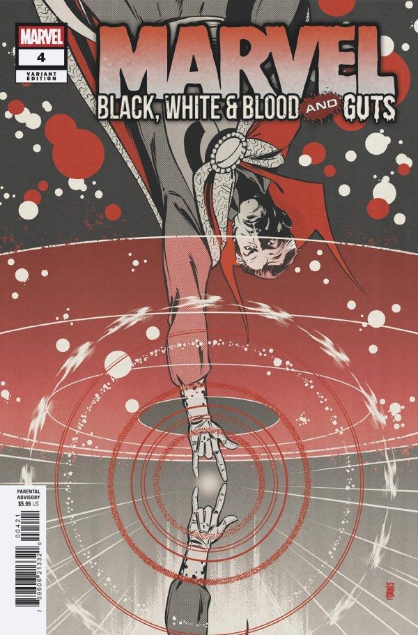 MARVEL BLACK WHITE & BLOOD AND GUTS #4 CVR B FORNES VAR MARVEL COMICS (7th January 2026)