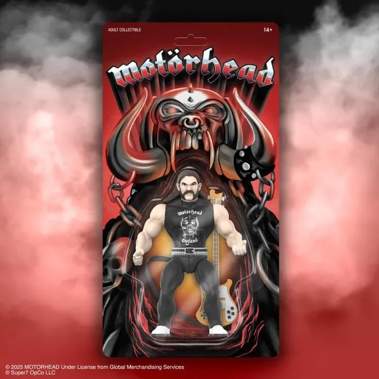 Super7 Motorhead Vintage Collection Lemmy Kilmister Action Figure Super7 Motorhead Vintage Collection Lemmy Kilmister Action Figure