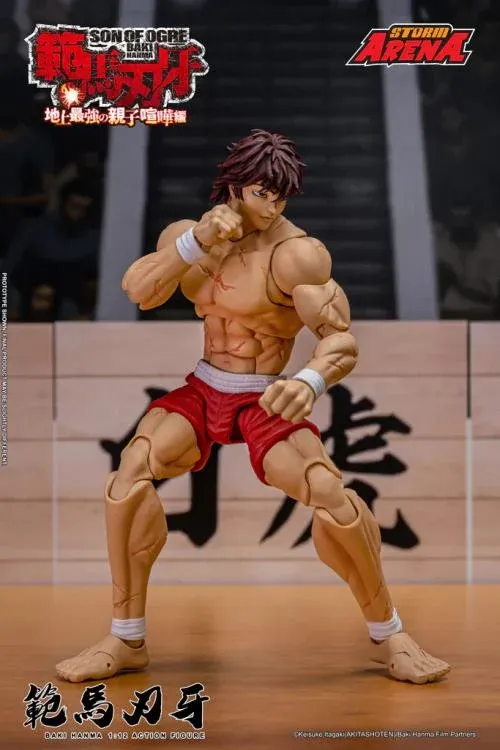 STORM COLLECTIBLES ARENA Baki Hanma: Son of Ogre Baki Hanma 6 STORM COLLECTIBLES ARENA Baki Hanma: Son of Ogre Baki Hanma 6" Scale Action Figure