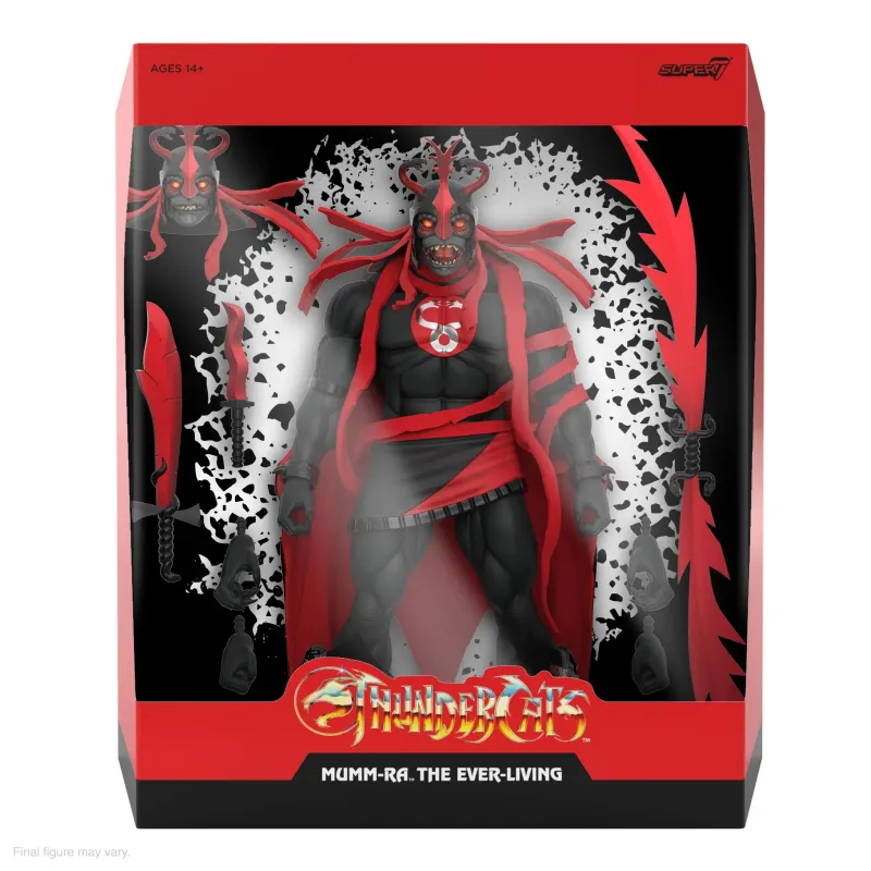Super7 Thundercats Ultimates Mumm Ra (BLACK AND RED EXCLUSIVE)