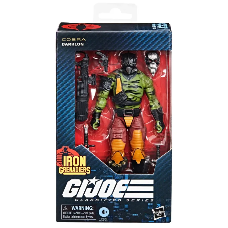 GI JOE Classified Series 6" Darklon Action Figure