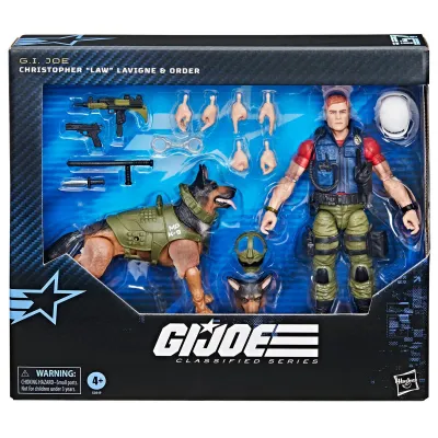 G.I. Joe Classified Series Christopher "Law" Lavigne & Order Action Figure 2 Pack