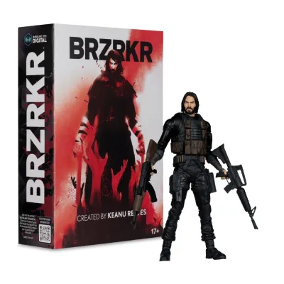 McFarlane Toys BRZRKR B with McFarlane Toys Digital Collectible