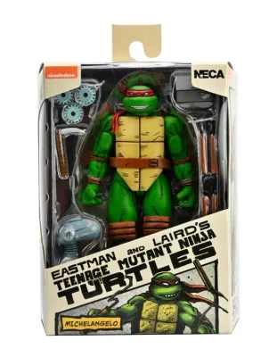 NECA 7" Scale TMNT ORIGINAL MICHELANGELO (Mirage Comics) Action FIgure