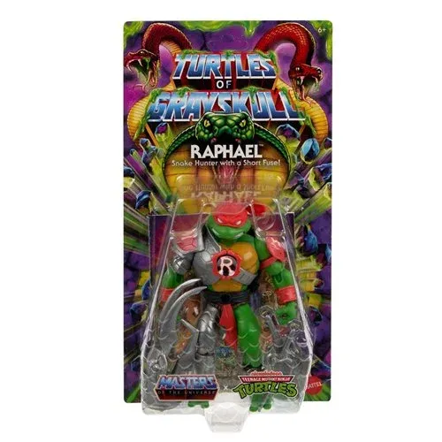 Masters of the Universe Origins Turtles of Grayskull Raphael (New Version) Action Figure