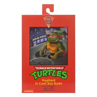 NECA TMNT Teenage Mutant Ninja Turtles RAPHAEL (VHS Cartoon)
