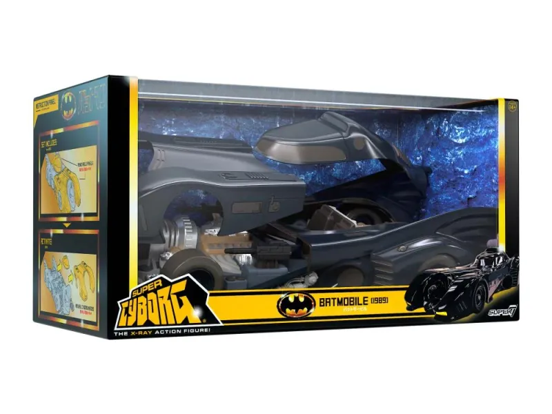 Super7 Batman (1989) Super Cyborg Batmobile
