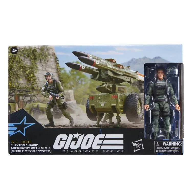 G.I. Joe Classified Series Clayton "Hawk" Abernathy with M.M.S. (Mobile Missile System)