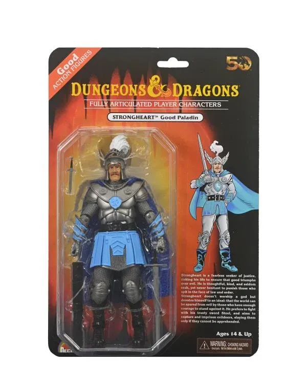 NECA 7" Scale Dungeons and Dragons 50th Anniversary Strongheart Action Figure