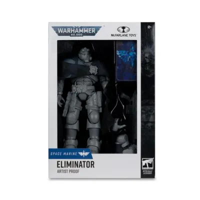 McFarlane Toys 7" Warhammer 40,000 ARTIST PROOF ELIMINATOR (SPACE MARINE) Action Figure