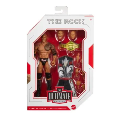 WWE Ultimate Edition WAVE 25 The Rock Action Figure