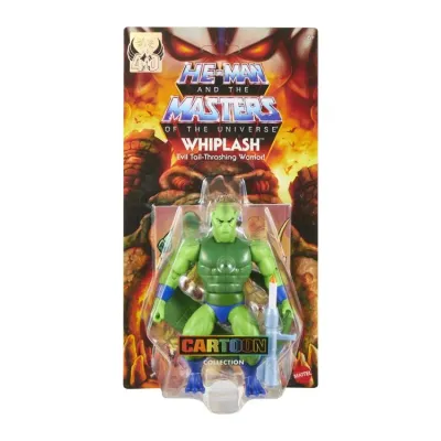 Masters of the Universe Origins Whiplash (Cartoon Collection) Action Figure (FILMATION VARIED EU/US CARD)