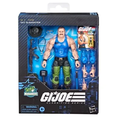 GI JOE Classified Series 6" Mad Marauders Sgt. Slaughter Action Figure (IMPORT)