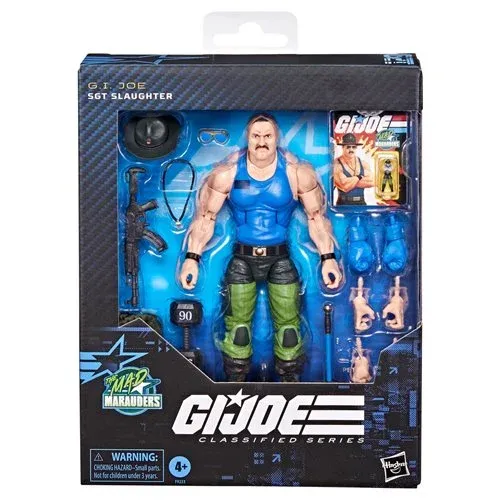 GI JOE Classified Series 6" Mad Marauders Sgt. Slaughter Action Figure (IMPORT)