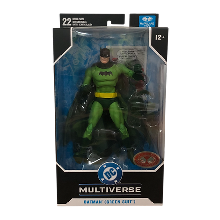 MCFARLANE TOYS DC MULTIVERSE Batman (Green Suit) RED PLATINUM