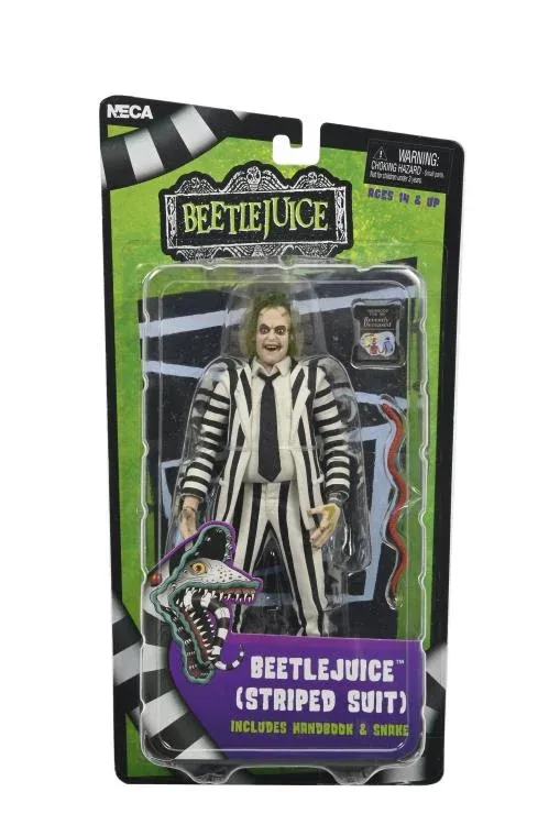 NECA 7" Scale Beetlejuice (1988) Action Figure (Blister Card)