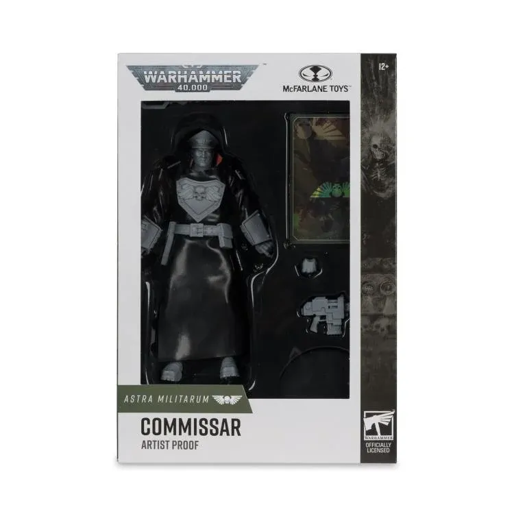 McFarlane Toys 7" Warhammer 40,000 Commissar (Astra Militarum) Artist Proof