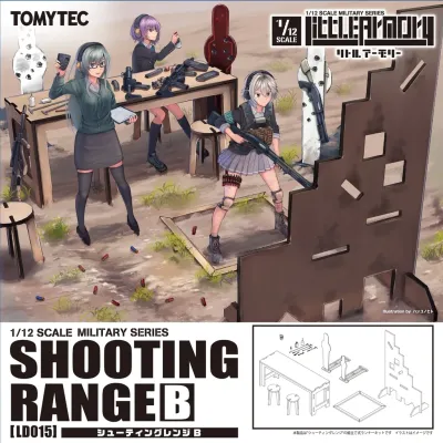 1/12 Little Armory LD015 Shooting Range B