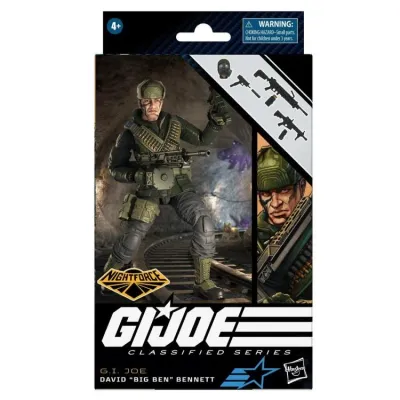 GI JOE Classified Series 6" Nightforce David "Big Ben" Bennett Exclusive Action Figure