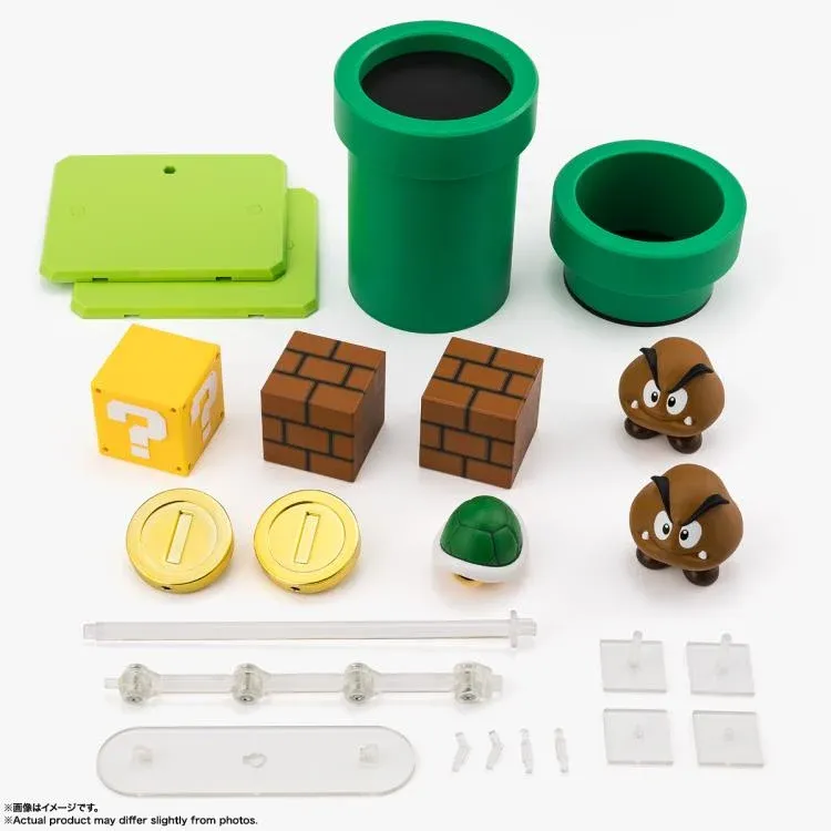 ***PRE-ORDER*** Bandai Super Mario S.H. Figuarts Super Mario Brothers Playset (Accessory Set)