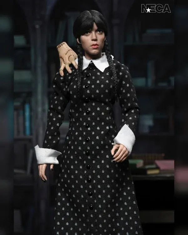***PRE ORDER*** NECA Wednesday Addams (Classic Dress) Clothed Action Figure