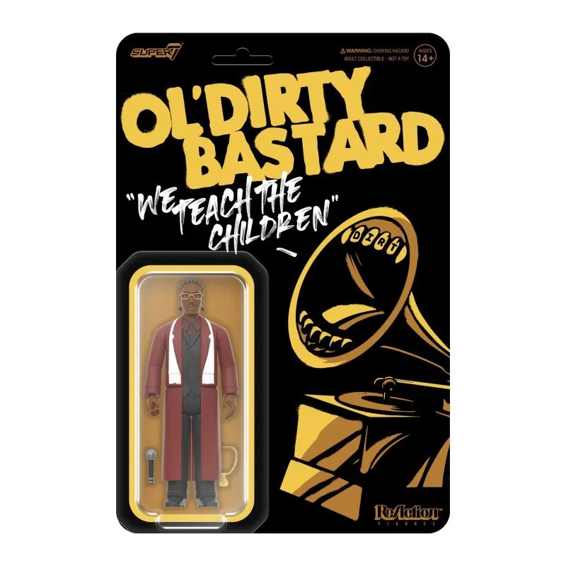 Super7 OL DIRTY BASTARD Reaction Figure: ODB (For the Children) Wave 4