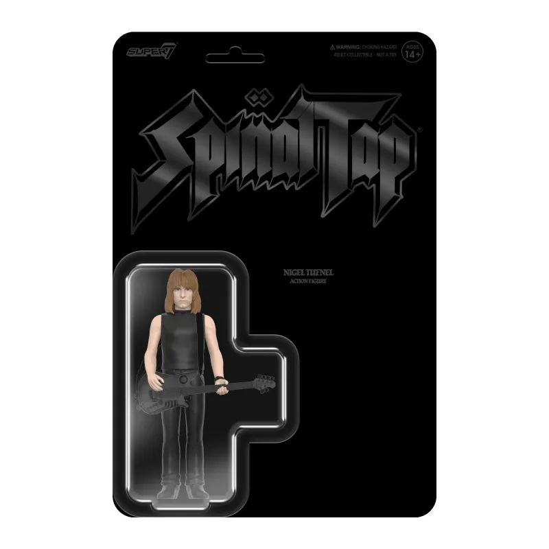 Super7 SPINAL TAP Reaction Figure: Nigel Tufnel (None More Black) Wave 2