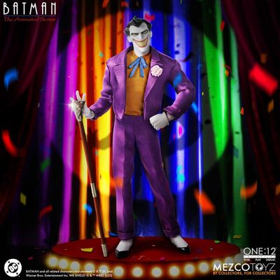 MEZCO ONE:12 COLLECTIVE DC Universe The Joker (Batman The Animated Series)