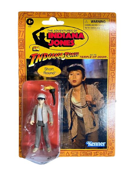 **DAMAGED CARD** Indiana Jones Retro Collection 3.73 **DAMAGED CARD** Indiana Jones Retro Collection 3.73" Short Round (Temple of Doom)