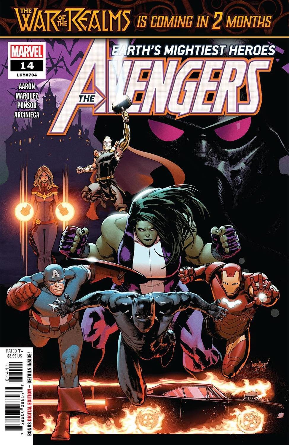 AVENGERS #14
MARVEL COMICS
(6th Feb 2019)
