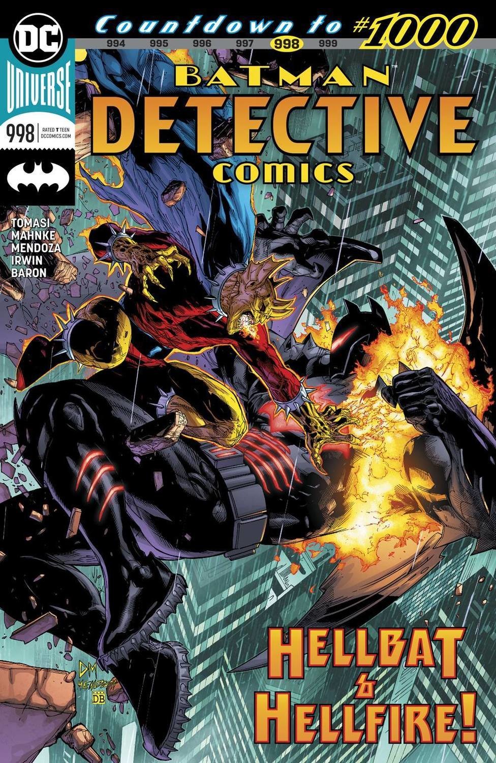 DETECTIVE COMICS #998
DC COMICS
(13th Feb 2019)