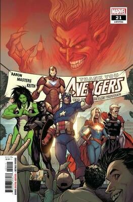 AVENGERS #21 MARVEL COMICS (10th July 2019) AVENGERS #21 MARVEL COMICS (10th July 2019)