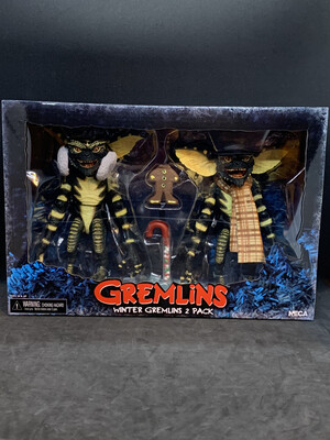 NECA Gremlins 7" Action Figure Christmas Carol 2-Pack Set No.2