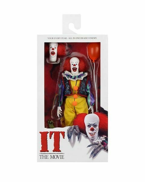 NECA IT 8" Scale Clothed Action Figure - Pennywise (1990)