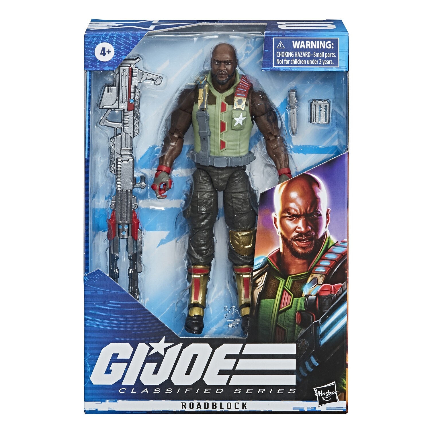 HASBRO GI JOE CLASSIFIED SERIES 1 ROADBLOCK FIGURE