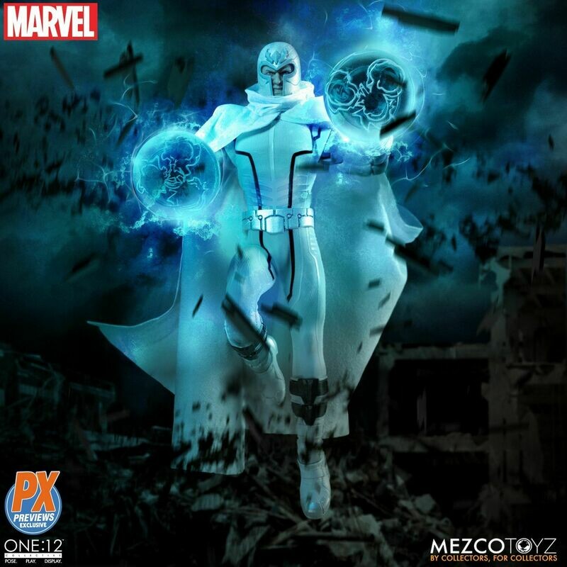 MEZCO ONE:12 COLLECTIVE PX Exclusive X-Men Magneto Marvel NOW! Edition MEZCO ONE:12 COLLECTIVE PX Exclusive X-Men Magneto Marvel NOW! Edition