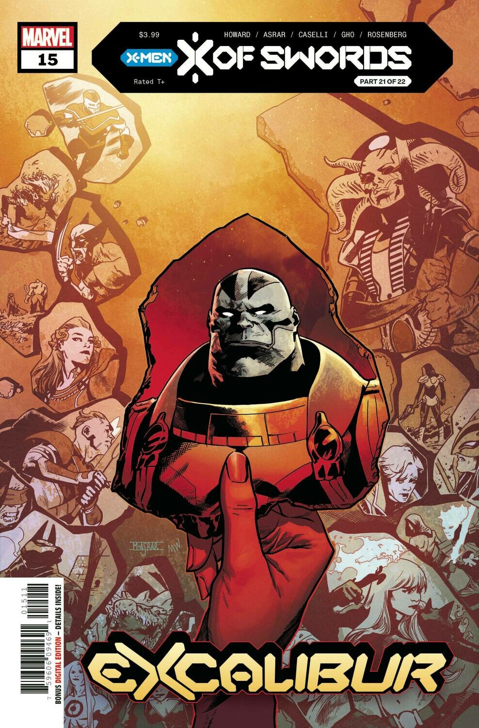 EXCALIBUR #15 XOS MARVEL COMICS (25TH November 2020)