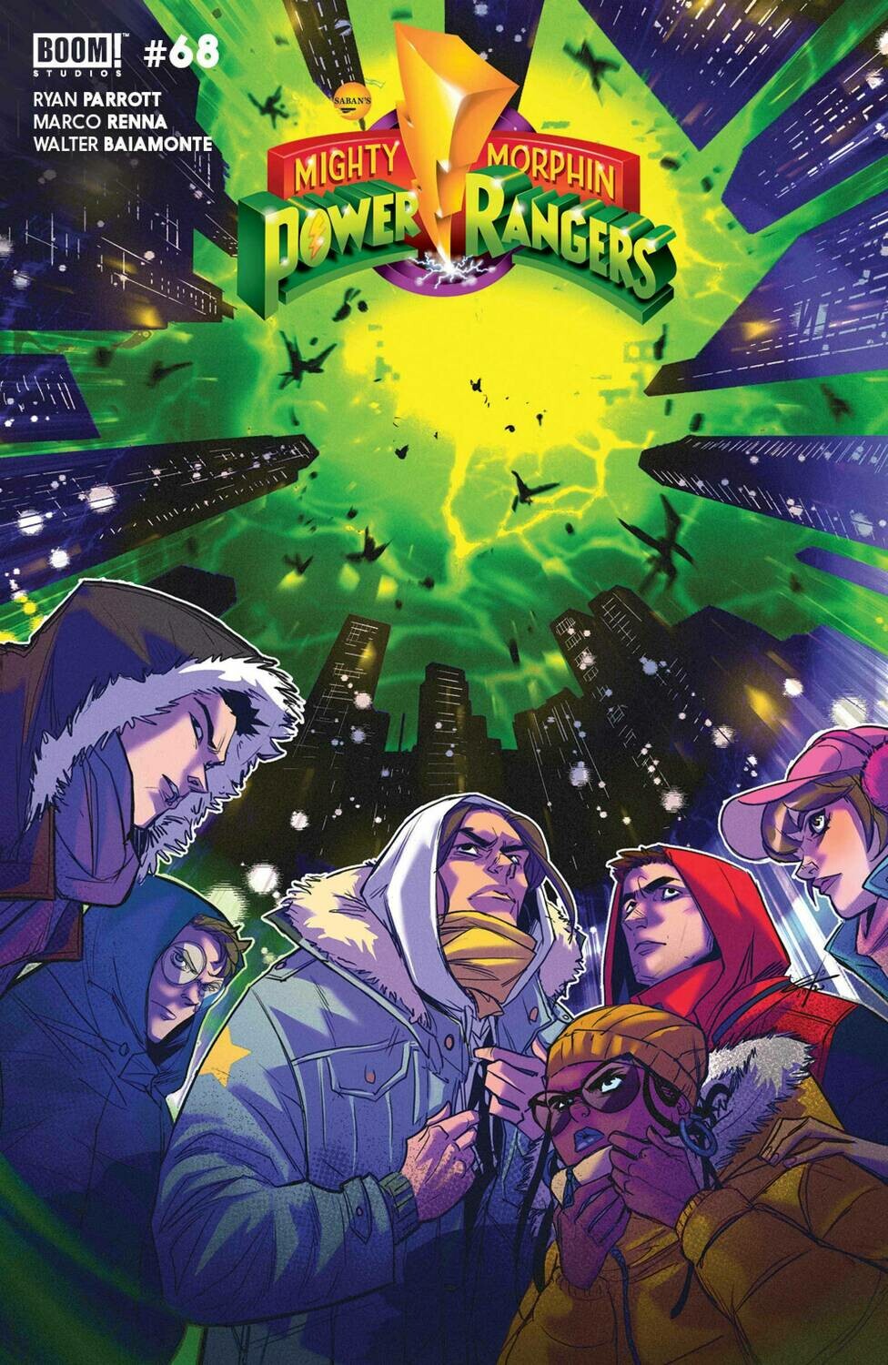 MIGHTY MORPHIN #7 CVR B LEGACY VAR CARLINI BOOM! STUDIOS COMICS (12th May 2021)