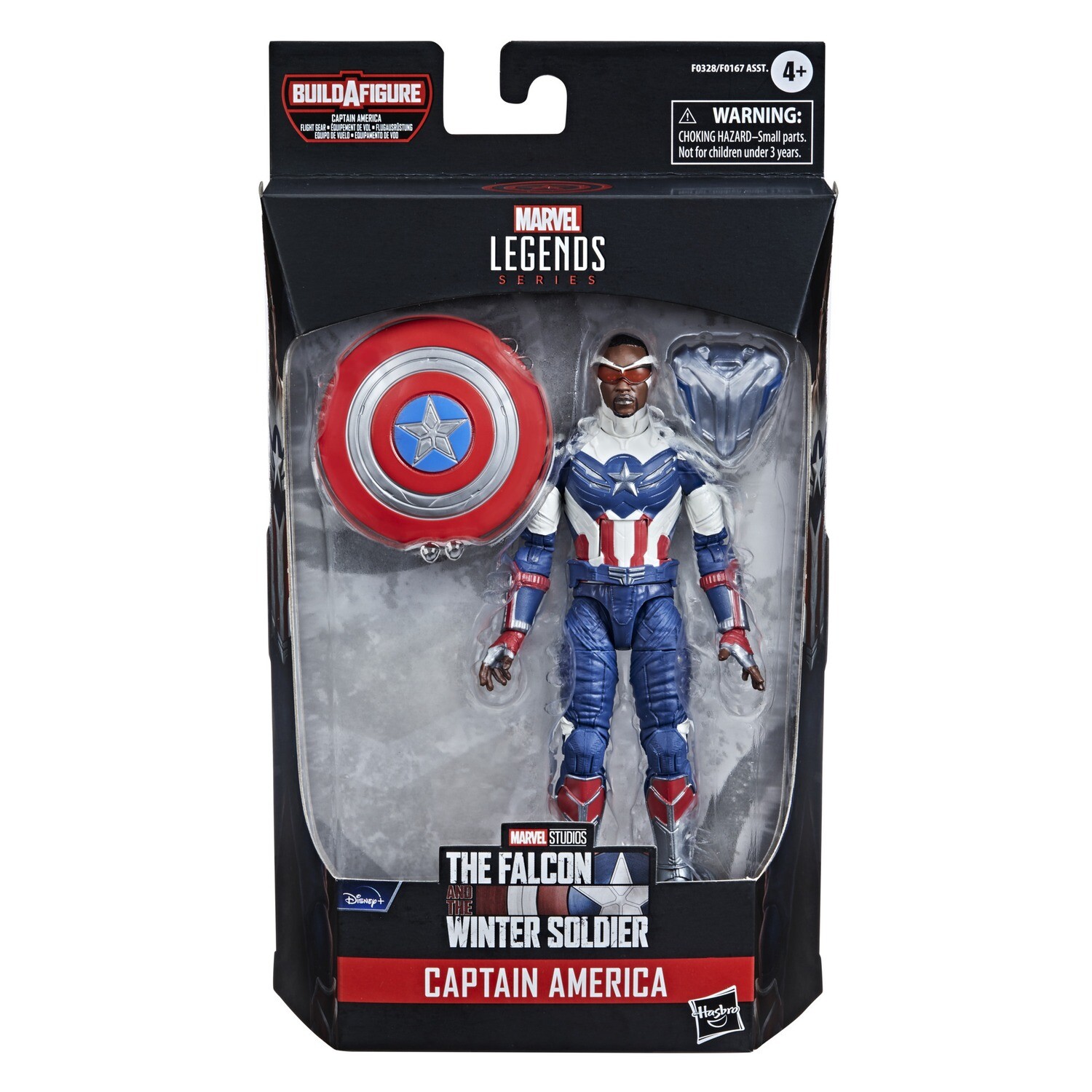 Marvel Legends 6 Marvel Legends 6" Disney Plus Wave: Captain America Sam Wilson (FLIGHT GEAR BAF)