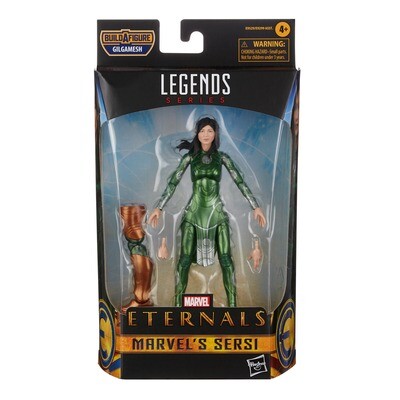 Marvel Legends 6" The Eternals WAVE 1 Sersi (BAF GILGAMESH)
