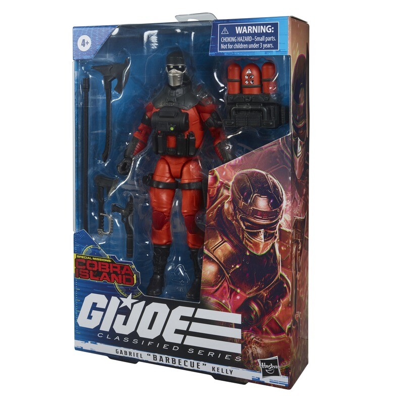 HASBRO G.I. Joe Classified Series Special Missions: Cobra Island Gabriel “Barbecue” Kelly (EXCLUSIVE) HASBRO G.I. Joe Classified Series Special Missions: Cobra Island Gabriel “Barbecue” Kelly (EXCLUSIVE)