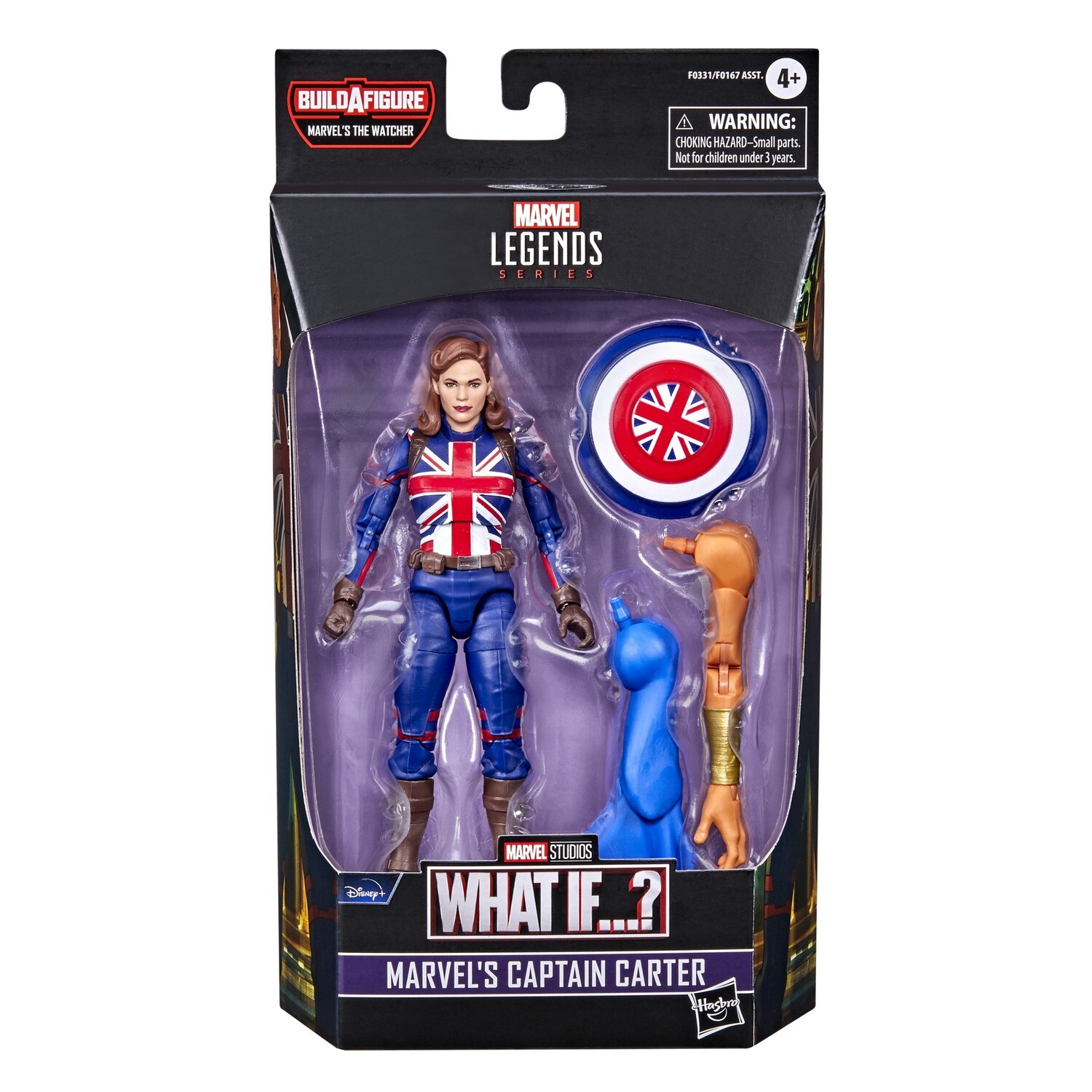 Marvel Legends 6" Disney Plus Wave 2 Marvel’s Captain Carter (THE WATCHER BAF)